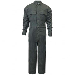 National Safety Apparel - Size XL Green HRC 2 Flame Resistant/Retardant Coveralls - Exact Tooling