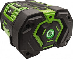 EGO Power Equipment - 4-7/16" Long x 7-49/64" Wide x 6.2969" High Metal & Plastic Battery - For EGO Products - Exact Tooling