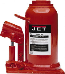 Jet - Manual Bottle, Screw, Ratchet & Hydraulic Jacks Type: Hydraulic Bottle Jack Load Capacity (Ton): 17-1/2 (Inch) - Exact Tooling
