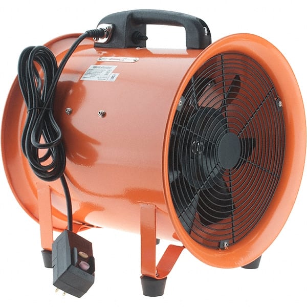 PRO-SOURCE - 11-7/16" Inlet, 2,929.9 CFM, Portable Air Blower - 4.2 Amp, 120 Volt - Exact Tooling