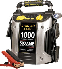 Stanley - 12 Volt Jump Starter - 500 Amps, 1,000 Peak Amps - Exact Tooling