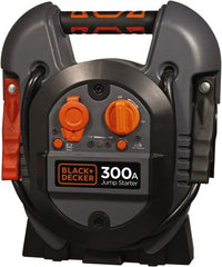 Black & Decker - 12 Volt Jump Starter - 300 Amps, 600 Peak Amps - Exact Tooling