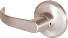 Stanley - Grade 2 Dummy Lever Lockset - 2-3/8 & 2-3/4" Back Set, Keyless Cylinder, Brass Alloy, Satin Nickel Finish - Exact Tooling
