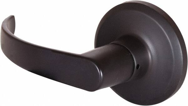 Stanley - Grade 2 Dummy Lever Lockset - 2-3/8 & 2-3/4" Back Set, Keyless Cylinder, Brass Alloy, Oil Rubbed Bronze Finish - Exact Tooling