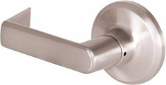 Stanley - Grade 2 Dummy Lever Lockset - 2-3/8 & 2-3/4" Back Set, Keyless Cylinder, Brass Alloy, Satin Nickel Finish - Exact Tooling