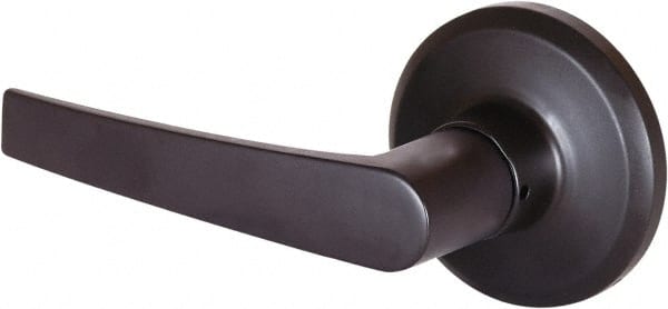 Stanley - Grade 2 Dummy Lever Lockset - 2-3/8 & 2-3/4" Back Set, Keyless Cylinder, Brass Alloy, Oil Rubbed Bronze Finish - Exact Tooling