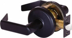 Stanley - Grade 2 Passage Lever Lockset - 2-3/4" Back Set, Keyless Cylinder, Brass Alloy, Oil Rubbed Bronze Finish - Exact Tooling