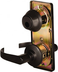 Stanley - Grade 2 Passage Lever Lockset - 2-3/4" Back Set, Keyless Cylinder, Brass Alloy, Oil Rubbed Bronze Finish - Exact Tooling