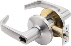 Best - Grade 1 Dormitory Lever Lockset - 2-3/4" Back Set, Keyless Cylinder, Brass Alloy, Satin Chrome Finish - Exact Tooling