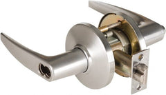 Best - Grade 1 Dormitory Lever Lockset - 2-3/4" Back Set, Keyless Cylinder, Brass Alloy, Satin Chrome Finish - Exact Tooling