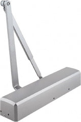 Stanley - Multisized Power Operated Damper - Multimount, Reversible Hand, Painted Aluminum Finish - Exact Tooling