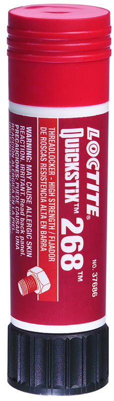 268 Red High Strength Permanent Threadlocker - 19 gm - Exact Tooling