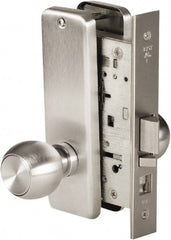 Stanley - Grade 1 Office Lever Lockset - 2-3/4" Back Set, Best SFIC Cylinder, Brass Alloy, Satin Chrome Finish - Exact Tooling