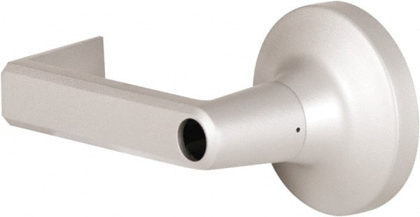 Precision - 5" OAL Nonhanded Flatbar - 32 to 36" Door Width, Painted Aluminum Finish, Grade 1, Stanley Commercial Hardware - Exact Tooling