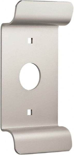 Precision - 8" OAL Nonhanded Flatbar - 32 to 36" Door Width, Painted Aluminum Finish, Grade 1, Stanley Commercial Hardware - Exact Tooling