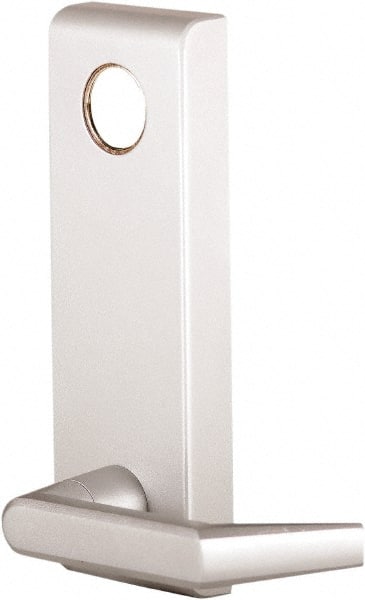 Precision - 8" OAL Nonhanded Flatbar - 32 to 36" Door Width, Painted Aluminum Finish, Grade 1, Stanley Commercial Hardware - Exact Tooling