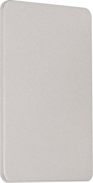 Precision - 10" OAL Nonhanded Flatbar - 32 to 36" Door Width, Satin Stainless Steel Finish, Grade 1, 2100 Series - Exact Tooling