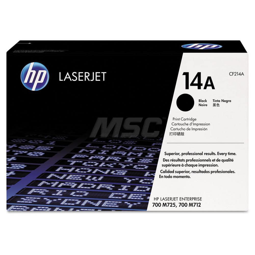 Hewlett-Packard - Office Machine Supplies & Accessories; Office Machine/Equipment Accessory Type: Toner Cartridge ; For Use With: HP LaserJet Enterprise 700 M712dn; M712n; MFP M725dn; 700 M712xh ; Color: Black - Exact Tooling