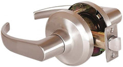 Stanley - Grade 1 Passage Lever Lockset - 2-3/4" Back Set, Keyless Cylinder, Brass Alloy, Satin Nickel Finish - Exact Tooling