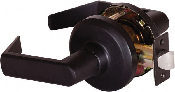 Stanley - Grade 1 Passage Lever Lockset - 2-3/4" Back Set, Keyless Cylinder, Brass Alloy, Oil Rubbed Bronze Finish - Exact Tooling