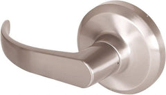 Stanley - Grade 1 Dummy Lever Lockset - 2-3/4" Back Set, Keyless Cylinder, Brass Alloy, Satin Nickel Finish - Exact Tooling