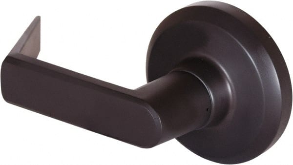 Stanley - Grade 1 Dummy Lever Lockset - 2-3/4" Back Set, Keyless Cylinder, Brass Alloy, Oil Rubbed Bronze Finish - Exact Tooling