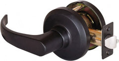 Stanley - Grade 1 Communicating Lever Lockset - 2-3/4" Back Set, Key In Lever Cylinder, Brass Alloy, Oil Rubbed Bronze Finish - Exact Tooling