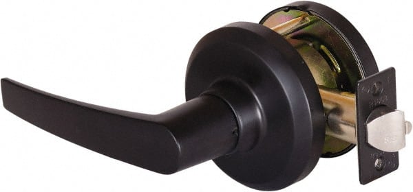 Stanley - Grade 1 Communicating Lever Lockset - 2-3/4" Back Set, Key In Lever Cylinder, Brass Alloy, Oil Rubbed Bronze Finish - Exact Tooling