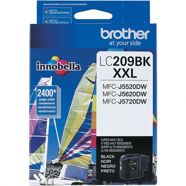 Brother - Black Ink Cartridge - Use with Brother MFC-J4320DW, J4420DW, J4620DW - Exact Tooling
