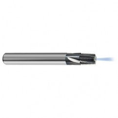 1-11-1/2 5FL Carbide Thread Mill NPTF Tap-Coolant Thru-TiCN - Exact Tooling