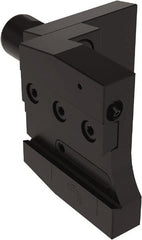 Seco - Tool Block Style 150.10-JETI, 20mm Blade Height, 133.5mm OAL, 74mm OAH, Indexable Cutoff Blade Tool Block - 25mm Shank Width, Through Coolant - Exact Tooling