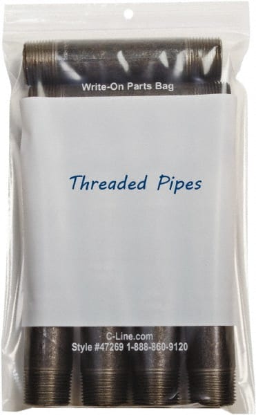 C-LINE - 6 x 13", 2 mil Self-Seal Reclosable Bags - Clear - Exact Tooling