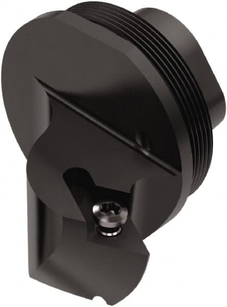 Seco - SDXCR, Right Hand Cut, 62.5° Lead Angle, 40mm Shank Height x 40mm Shank Width, Positive Rake Indexable Turning Toolholder - 25mm OAL, DC..11T3.. Insert Compatibility, Series GL - Exact Tooling