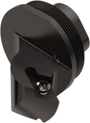 Seco - SDXCR, Right Hand Cut, 62.5° Lead Angle, 40mm Shank Height x 40mm Shank Width, Positive Rake Indexable Turning Toolholder - 25mm OAL, DC..11T3.. Insert Compatibility, Series GL - Exact Tooling