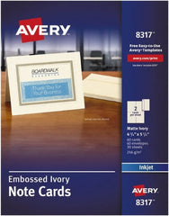 AVERY - 30 Sheet, 4-1/4 x 5-1/2", Greeting Cards - Exact Tooling
