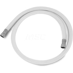 SANI-LAV - Faucet Replacement Parts & Accessories; Type: Valve to Spout Connecting Hose ; For Use With: Sani-Lav Floor Mount Sinks & Wash Stations ; Material: PVC ; Additional Information: Includes (2) 3/8" Brass Elbow Fittings - Exact Tooling