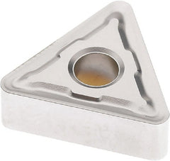 Seco - TNMG333 M5 Grade TP3501 Carbide Turning Insert - Ti(C/N)/Al2O3 Finish, 60° Triangle, 3/8" Inscr Circle, 3/16" Thick, 3/64" Corner Radius - Exact Tooling