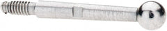 SPI - 3mm Ball Diam, Stainless Steel, Ball Test Indicator Contact Point - 13.7mm Contact Point Length, Use with SPI Integral Series - Exact Tooling