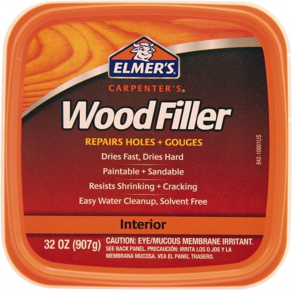 Elmer's - 1 Qt Jar Wood Filler - White - Exact Tooling