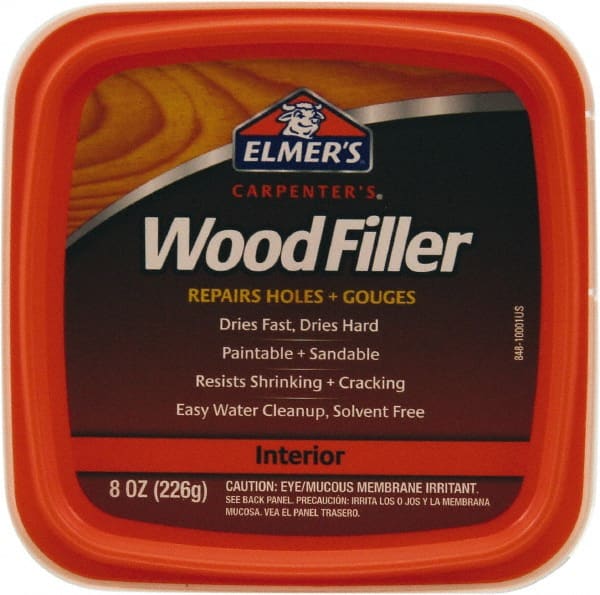 Elmer's - 0.5 Pt Jar Wood Filler - White - Exact Tooling