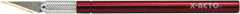 X-ACTO - Stainless Steel Hobby Knife with 1 Blade - #11 Blade, Aluminum Handle - Exact Tooling