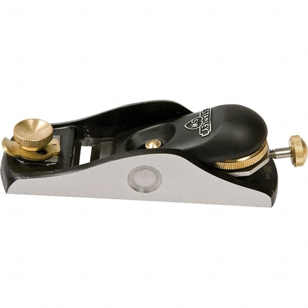 Stanley - Wood Planes & Shavers Type: Block Plane Overall Length (Inch): 6-1/2 - Exact Tooling