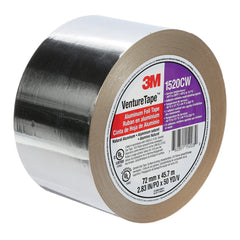 3M - Duct & Foil Tape; Tape Type: Foil Tape ; Width (Inch): 2.83 ; Width (mm): 72.00 ; Length Range: 72 yd. and Larger ; Material Type: Aluminum Foil ; Color/Pattern: Gray - Exact Tooling