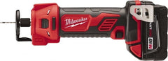 Milwaukee Tool - Spiral Saws Speed (RPM): 28000 Collet Size (Inch): 1/8 - 1/4 - Exact Tooling