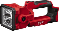 Milwaukee Tool - 18 Volts, 1250 Lumens, Cordless Work Light - Red, 7 hr Run Time - Exact Tooling