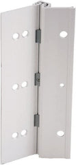 IVES - 83" Long x 4" Wide, Aluminum Continuous Hinge - 6" Thick, With Holes - Exact Tooling