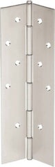IVES - 83" Long x 4" Wide, Aluminum Continuous Hinge - 6" Thick, With Holes - Exact Tooling