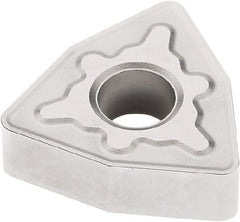 Seco - WNMG434 MR7 Grade TP3501 Carbide Turning Insert - TiCN/Al2O3 Finish, 80° Trigon, 1/2" Inscr Circle, 3/16" Thick, 1/16" Corner Radius - Exact Tooling