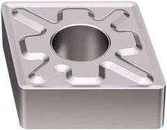 Seco - CNMG432 MF3 Grade TK1501 Carbide Turning Insert - Ti(C/N)/Al2O3/Cr Finish, 80° Diamond, 1/2" Inscr Circle, 3/16" Thick, 1/32" Corner Radius - Exact Tooling