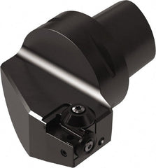 Seco - Insert Style Thread Chaser, 80mm Head Length, Right Hand Cut, External Modular Threading Cutting Unit Head - System Size C8, 55mm Center to Cutting Edge, Series Seco-Capto - Exact Tooling